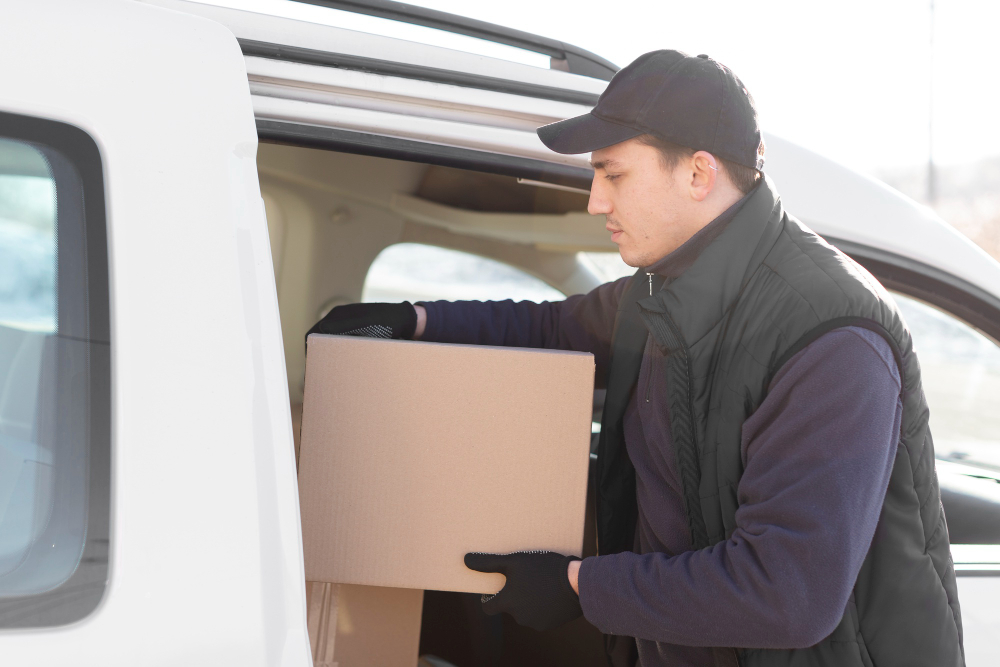 Transporte de volumes HK Transportes